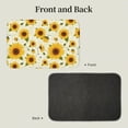 thumbnail image 2 of Pofeuu European-style Pattern Sunflower A Print Hem Mat 40x60 - Multipurpose Doormat for Indoor & Outdoor Use - Welcome Your Guests with our Entrance Mat, 2 of 6