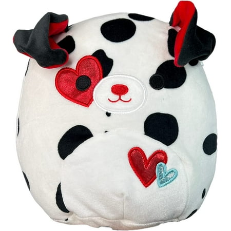 Squishmallows 8" Valentine Dustin Dalmatian Dog