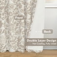 thumbnail image 2 of Cortinas DriftAway Julia Blackout con aislamiento térmico 132 x 213 cm, 2 of 8