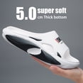 thumbnail image 2 of New Fashion Men Slippers Summer 2024 Outdoor Beach Slipper Soft Wear-resistant Trendy EVA Slides Home Comfort Flip Flops, 2 of 5