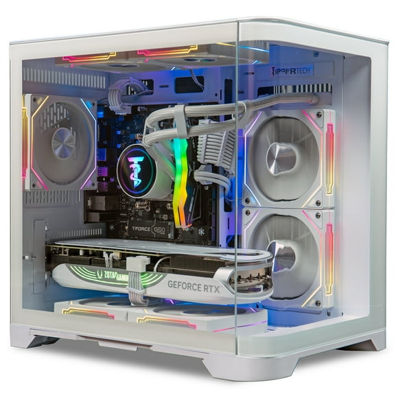 ViprTech Reaper 4.0 Liquid-Cooled PC - Ryzen 7 8700F 5GHz, RTX 5070 12GB, 32GB DDR5, 2TB SSD, W