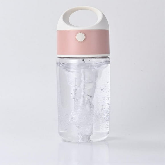 eléctrica para personas de fitness, para café, , de , de limpiar, licuaa portátil, sin BPA Rosado Macarena Botellas de coctelera eléctrica