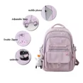 thumbnail image 3 of Mochila Escolar Viaje Bolsa Backpack Para Laptop Hombres Mujer Negro 30l, 3 of 8