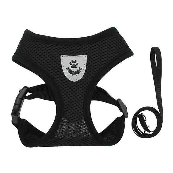 Dog Car Vest Harness Seatbelt Set, Dog Car Adjustable Pet Harness With Safety Seat Belt, Double Breathable Mesh Fabric Harness For Small Medium Large _jiue