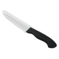 thumbnail image 2 of Mainstays 5in Stainless Steel Utility Knife with Black Plastic Handle, 2 of 9