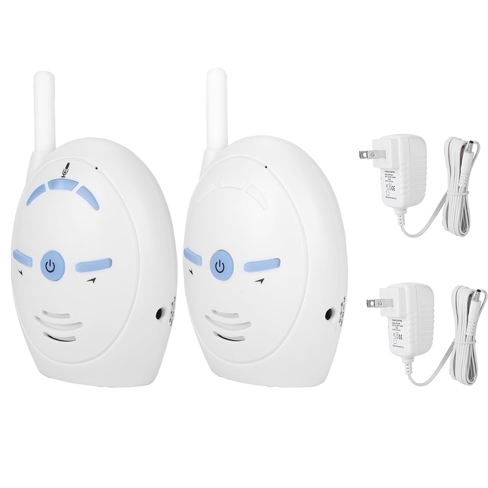 Brrnoo Baby Monitor Intercom, Wireless Digital Audio Baby Monitor,2.4GHz Wireless Digital Audio Baby Monitor Nanny Intercom Camera Electronic Alarm