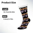thumbnail image 6 of PuSpu 67 Funny Christmas Polyester, Spandex Socks, Festive Holiday Long Socks for Adults, Multicolor, 6 of 6