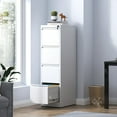 thumbnail image 2 of White Metal File Cabinet for Multiple Storage Types / Adaptable Office Storage, 2 of 7