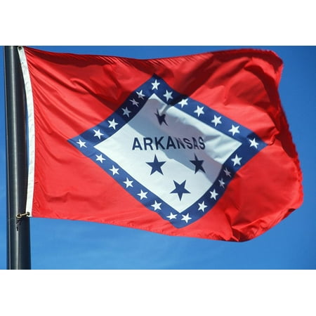 Arkansas State Flag - 2' x 3' - Nylon - PN: 60-100-10251