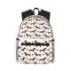 thumbnail image 1 of Balery Dachshund Dog Puppy Mochila para Mujeres y Hombres, Mochila Ligera Casual para Viajes, Mochila Clásica Básica para la Universidad, 1 of 6