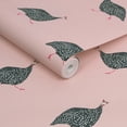 thumbnail image 3 of Joules Guinea Fowl Blush Pink Wallpaper, 3 of 4
