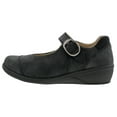 thumbnail image 4 of Drew Jillian Women Casual Shoe In Black Leather, 4 of 6