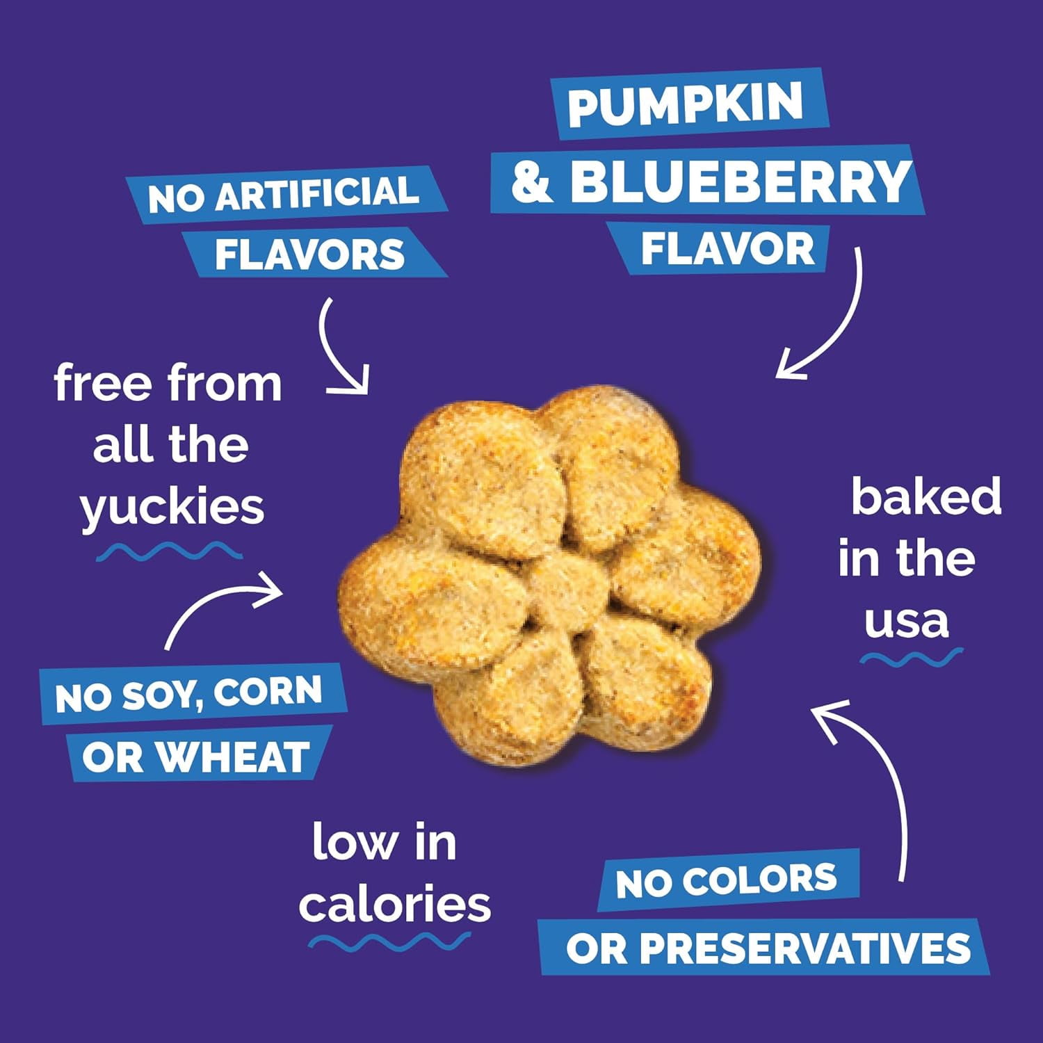 Fruitables Pumpkin Blueberry Crunchy 6 Packs, 12 oz Each