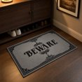 thumbnail image 4 of Vintage Gothic Coir Doormat, Halloween Decorative Welcome Mat, Retro Ornate Border Front Door Rug, for Porch, Entryway, Fall Home Decor, 4 of 7