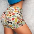 thumbnail image 4 of Lsque Farm Pattern High Waisted Biker Shorts for Women-Tummy Control Fitness Athletic Workout Running Yoga Gym Shorts,Moisture-Wicking-XX-Large, 4 of 9