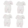 thumbnail image 4 of 4 piezas 1/12 muñecas camisa pantalones traje disfraz juego de simulación juguete niños regalos moda traje de manga corta, 4 of 9