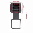 thumbnail image 3 of Tow Hitch Covers, Trailer Hitch Cover Tube Plug Insert, Car Exterior Accessories, Receiver Tube Hitch Plug, 3 of 5