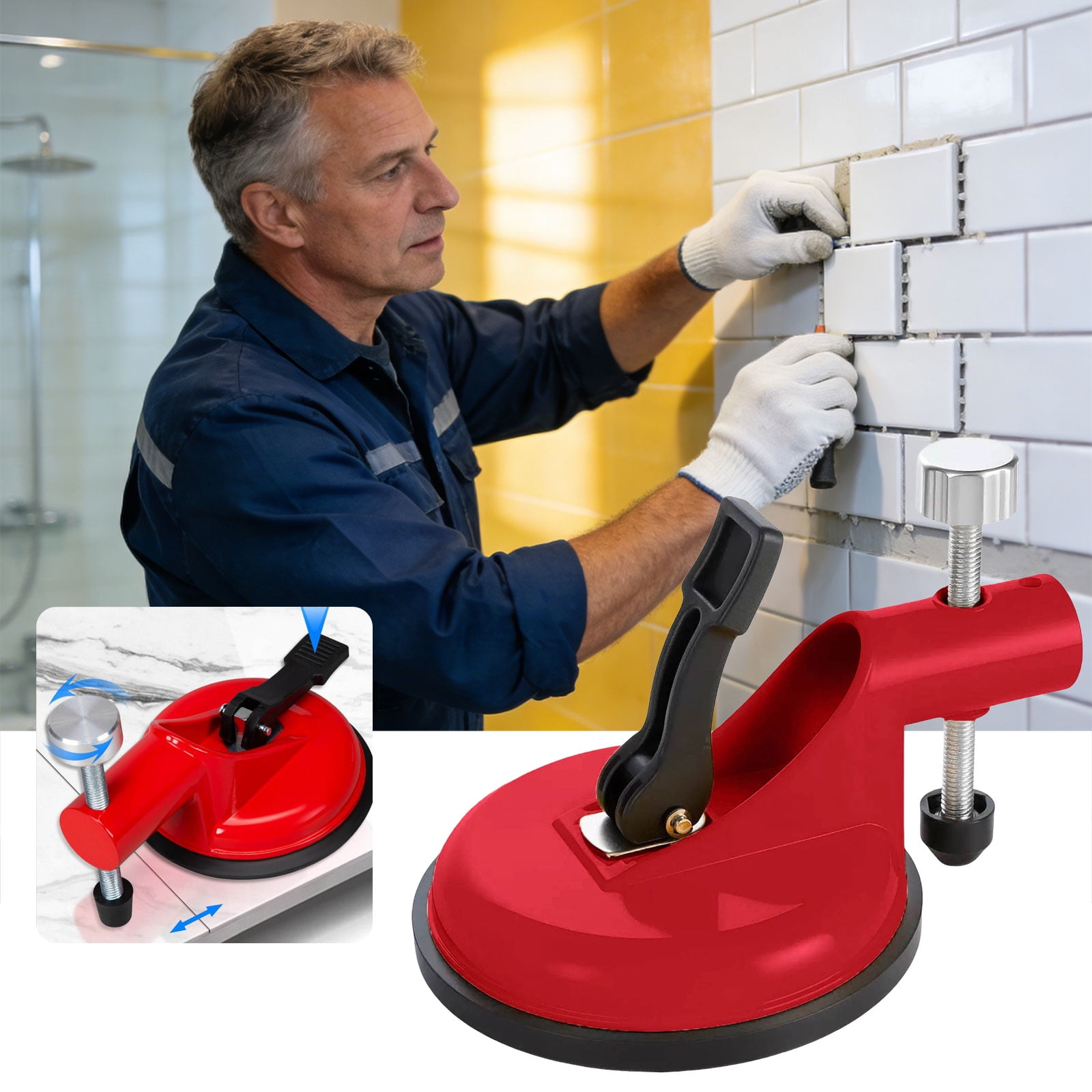 Heavy Duty Floor Gap Fixer Tool Adjustable Countertop Alignment Clamps