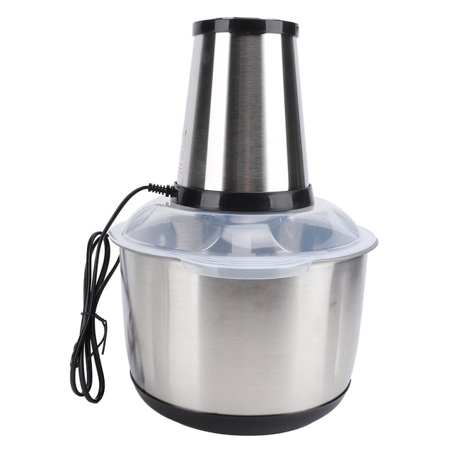 Food Processor, 500W 5L Highly Efficient Stainless Steel Electric Vegetable Chopper for Slicing Chopping Mincing Shredding