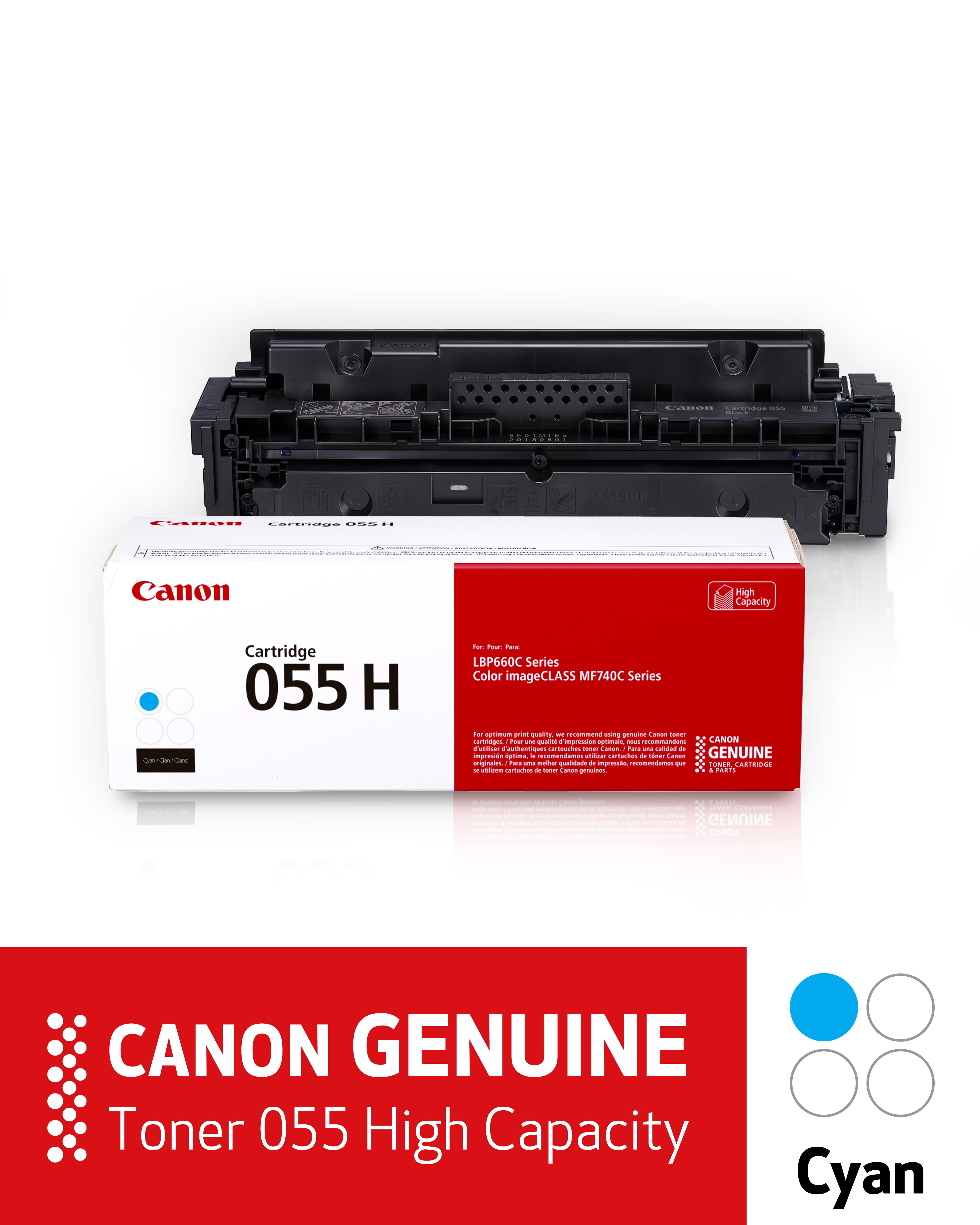 Genuine Canon Toner 055 Cyan, High Capacity – Yields Up To 5,900 Pages Sansujyuku sansujyuku.com
