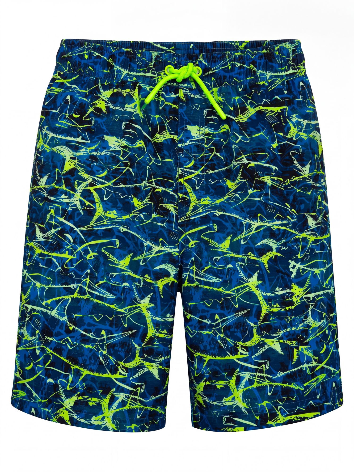 Ocean Gear Boys Print 6 inch Swim Trunks , Sizes 4-18