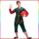 thumbnail image 3 of Disfraz de Navidad para hombre y mujer, disfraz de elfo verde para fiesta, Carnaval, Año Nuevo, amantes, 3 of 4