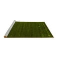 thumbnail image 2 of Ahgly Company Machine Washable Indoor Rectangle Abstract Yellow Contemporary Area Rugs, 8' x 12', 2 of 4