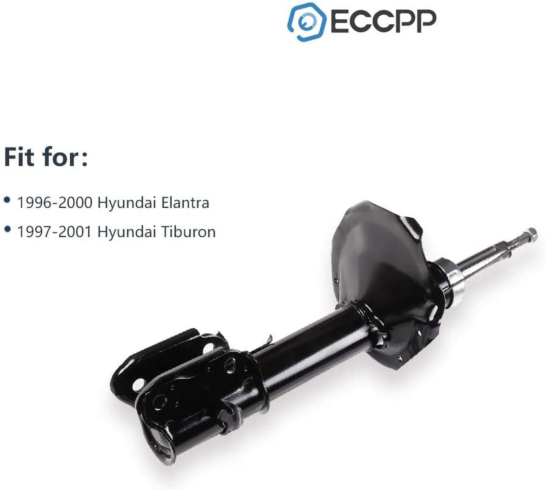 Shocks Struts,ECCPP Front Rear Shock Strut Absorbers Kits for 1996 1997 1998 1999 2000 for Hyundai Elantra,1997 1998 1999 2000 2001 for Hyundai Tiburon