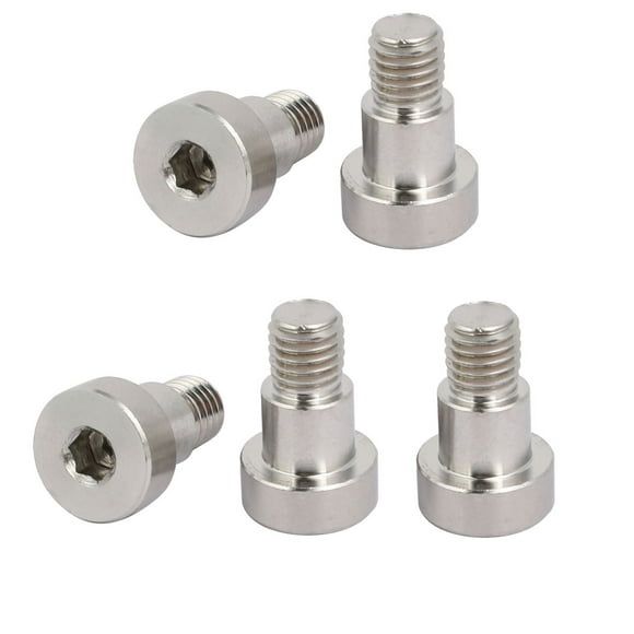 Unique Bargains Hex Socket Shoulder Bolt 12mm Shoulder Dia 10mm Shoulder Length M10 Thread 5PCS