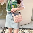 thumbnail image 4 of Visland Shoulder Bag Large Capacity Zipper Closure Trendy Minimalistic Storing Cosmetics Faux Leather Square Shape Cross-body Bag Women Accessories, 4 of 8
