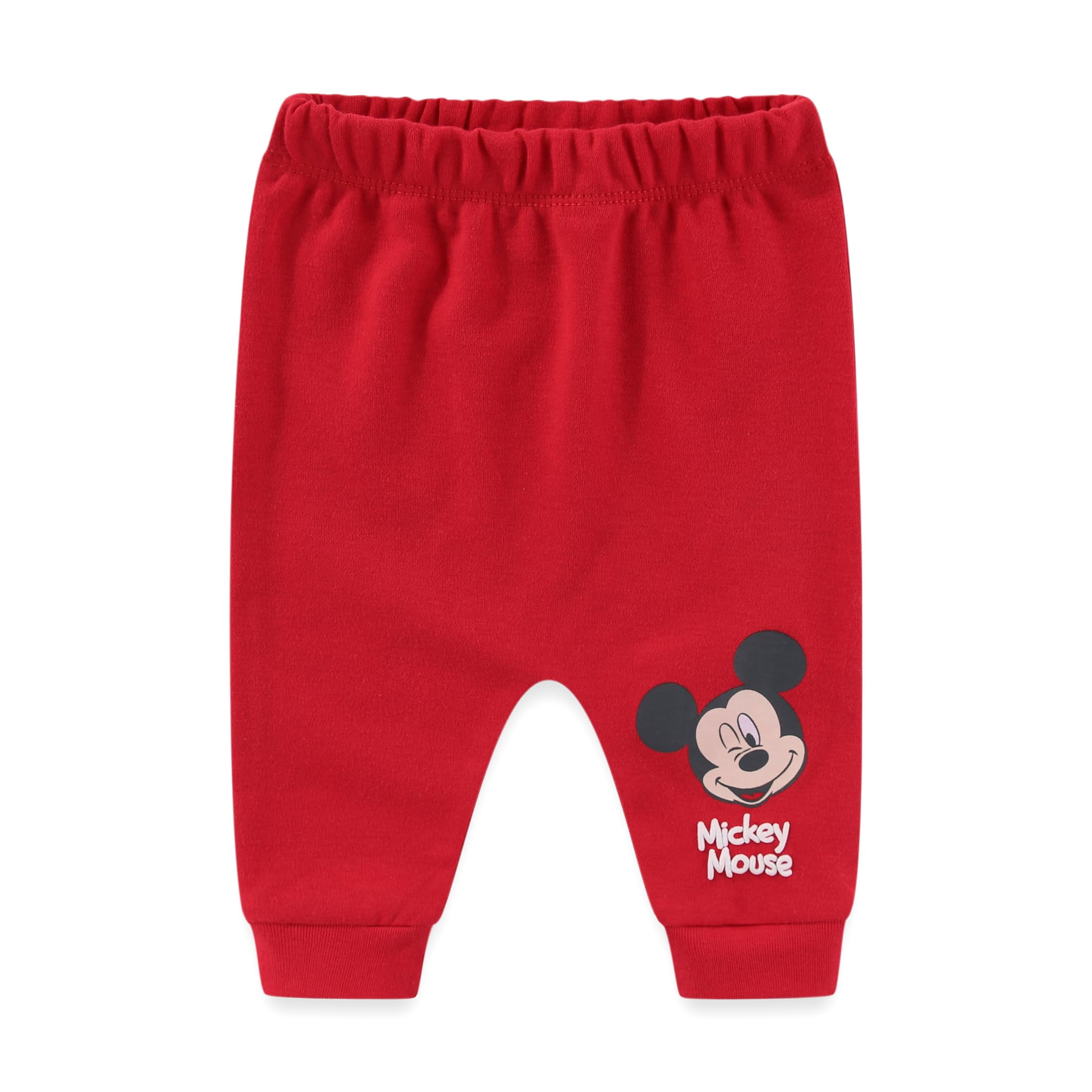 Disney Mickey Mouse Bodysuit with Bib and Pants Set (Baby Boys), 3 Piece Set, Sizes 3M-9M