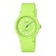thumbnail image 1 of Casio Pop Analog Lime Green Bio Based Resin Strap Lime Green Dial Quartz LQ-24B-3B Women's Watch, 1 of 4