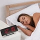 thumbnail image 5 of Despertador digital, reloj LED grande con espejo y dos puertos de carga USB | Función de repetición fácil Zhivalor  BST3023646-2, 5 of 6