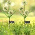 thumbnail image 1 of 2 piezas de luz solar de flores de diente de león IP65 a prueba de agua para jardín césped boda Hugtrwg Para estrenar, 1 of 7