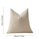 thumbnail image 3 of Soft Weave Pillowcases Standard Size Breathable Face Friendly Pillow Shams Decorative Weave Pillow Case Covers, 3 of 6