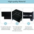 thumbnail image 6 of Harper & Bright Designs Square Extendable Coffee Table with Sliding Tabletop Cocktail Table with Storage, Center Table High Gloss End Table for Living Room, Black, 6 of 13