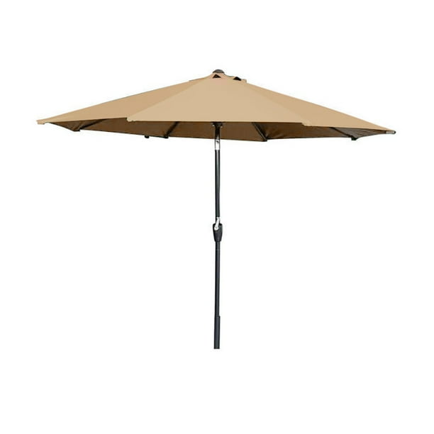 lios Innova Sombrilla para Jardín y Playa Portátil, Impermeable, Ajustable y Resistente al Sol para Terraza y Patio