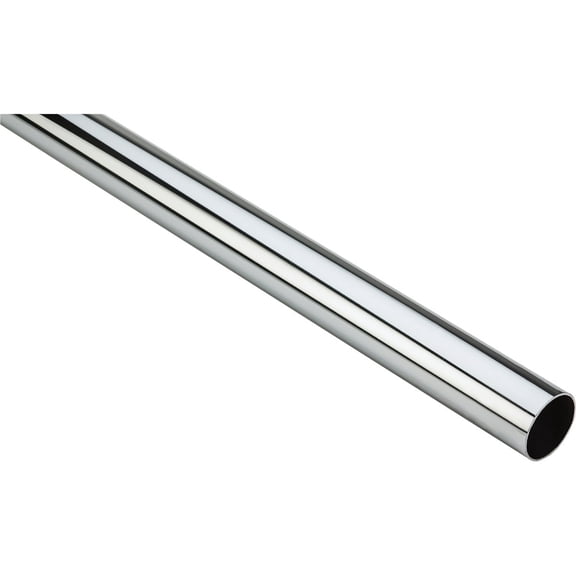 National Manufacturing 252755 6 ft. BB8603 Heavy Duty Closet Rod, Chrome