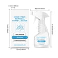 thumbnail image 3 of Shoe Cleaner Foam Spray 3-in-1 Stain Remover for White Shoes, Leather, Canvas and Sneakers, Travel Size 120ml, 3 of 9