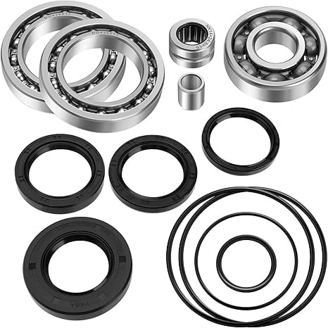 Rear Differential Bearings Seals Kit for Honda FourTrax 300 TRX300 TRX300FW 2x4 4x4 1988-2000, OEM# 91051-HC4-003 91271-HC4-004 91271-HC4-004