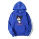 thumbnail image 1 of Sudaderas con capucha para mujer, ropa con muchas reseñas coreanas, productos de Sanrio Kuromi, sudaderas estampadas, moda de invierno, envío gratis, 2024, 1 of 7