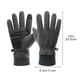 thumbnail image 3 of Guantes de invierno cálidos para hombre | Guantes gruesos y resistentes al viento con forro polar | Guantes de trabajo para exteriores compatibles con pantallas táctiles | 1 par, 3 of 5