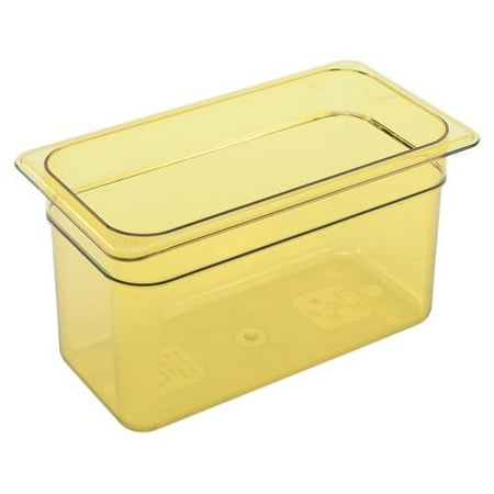 

Cambro - 36HP150 - 1/3 Size 6 in Amber H-Pan™ High Heat Food Pan