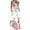 Red, variant on 2026 ! under $5 asdoklhq Womens Plus Size Dresses,Women's Casual Long Dress With Striped Floral Print Sleeveless Maxi Dress