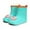Green, variant on Toddler Rain Boots Kids Rain Shoes for Boys and Girls Waterproof Boots 2-7 Years Old