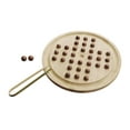 thumbnail image 2 of Juego de mesa Peg Solitaire, juego de mesa individual, ajedrez clásico de la independencia, oficina Diámetro 295 cm, 2 of 9