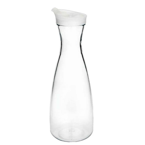 Jarra de acrílico Jarra de agua Jarra de té helado Jarra de leche Jarra de agua, muchas Jarra de fruta 1600ml