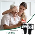thumbnail image 2 of Dad Tumbler Best Dad Ever Gifts Birthday Gift for Dad From Son Daughter-40 Oz Tumbler With Handle And Straw, 2 of 6