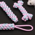thumbnail image 4 of Rope Knot Pet Cotton Rope Toy Set Pet Toy Cotton Rope Teething Dog Toy Vent Bite Resistant Toy 7Set, 4 of 6
