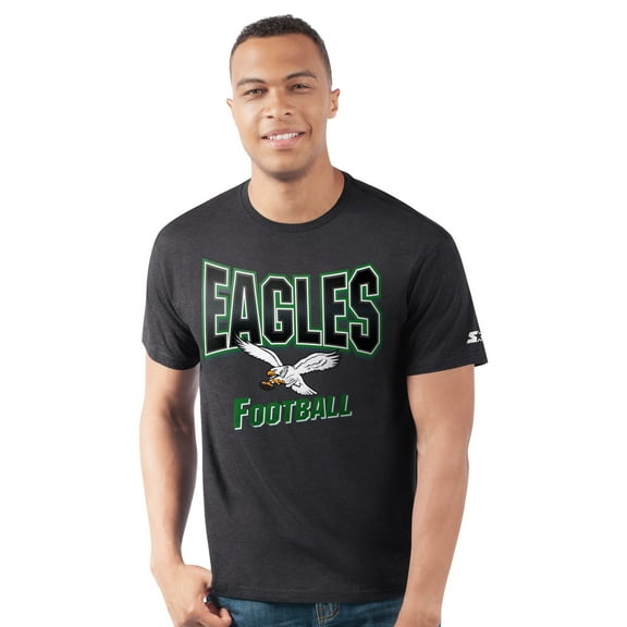 Men's-Starter Black Philadelphia Eagles Prime Time T-Shirt
